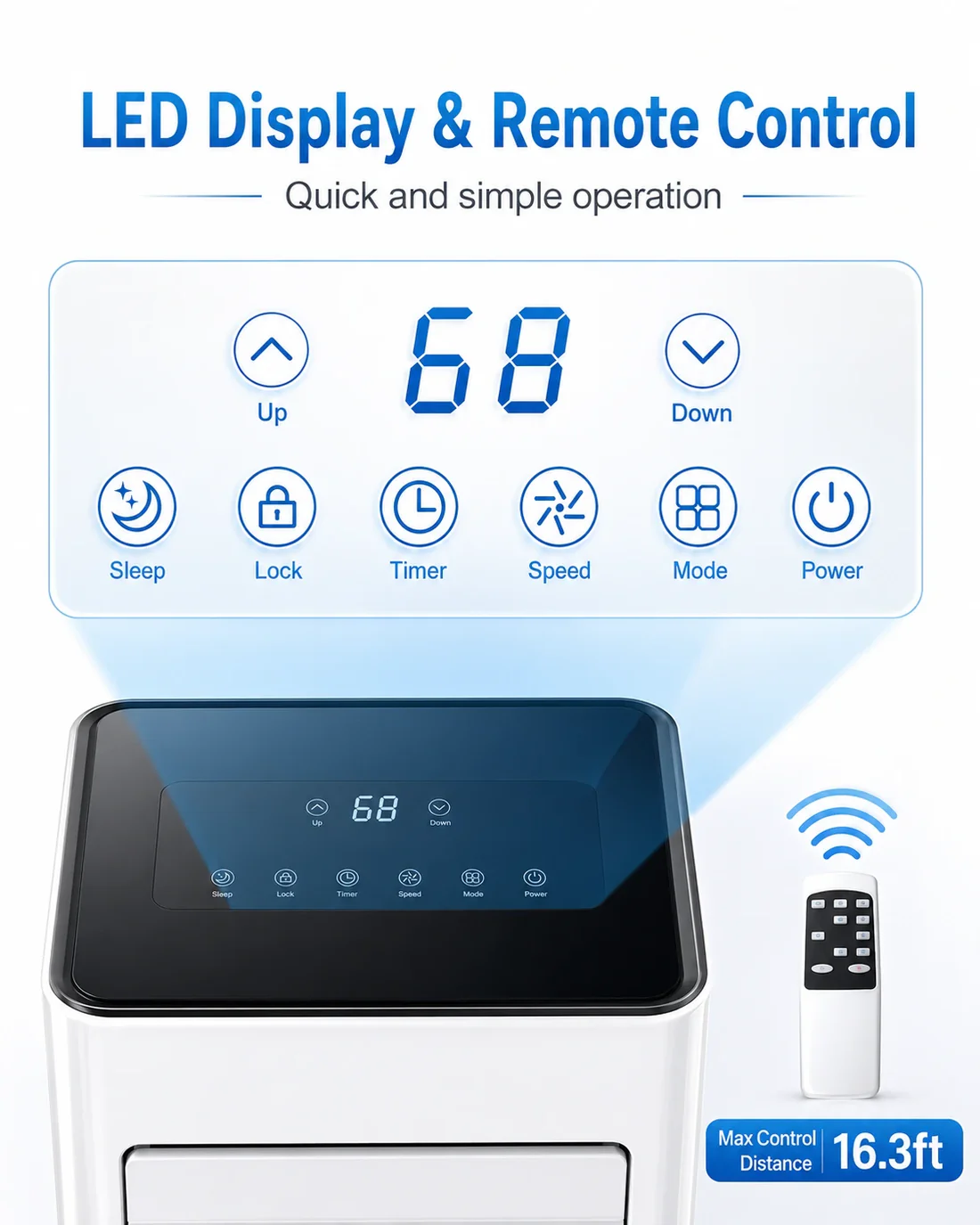 Japanese High Powered Smart Portable Air Conditioner