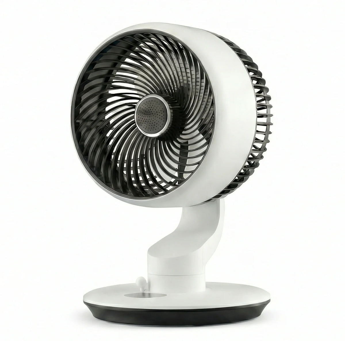 USB Desk Fan 7800mAh – 5-Speed, Oscillating, Wall-Mount, Silent Fan