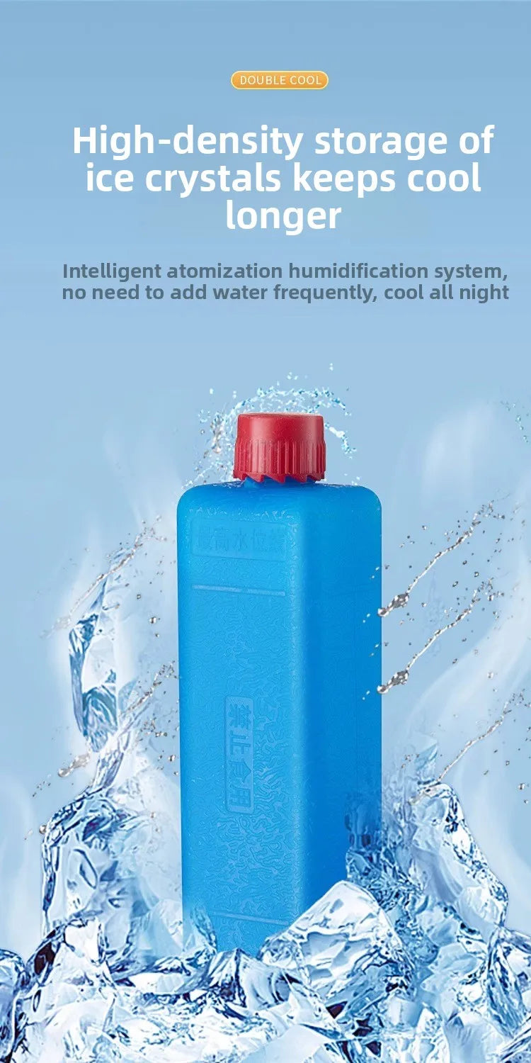 Portable Water-Based Air Cooler – Quiet Cooling with Large Water Tank & Timer