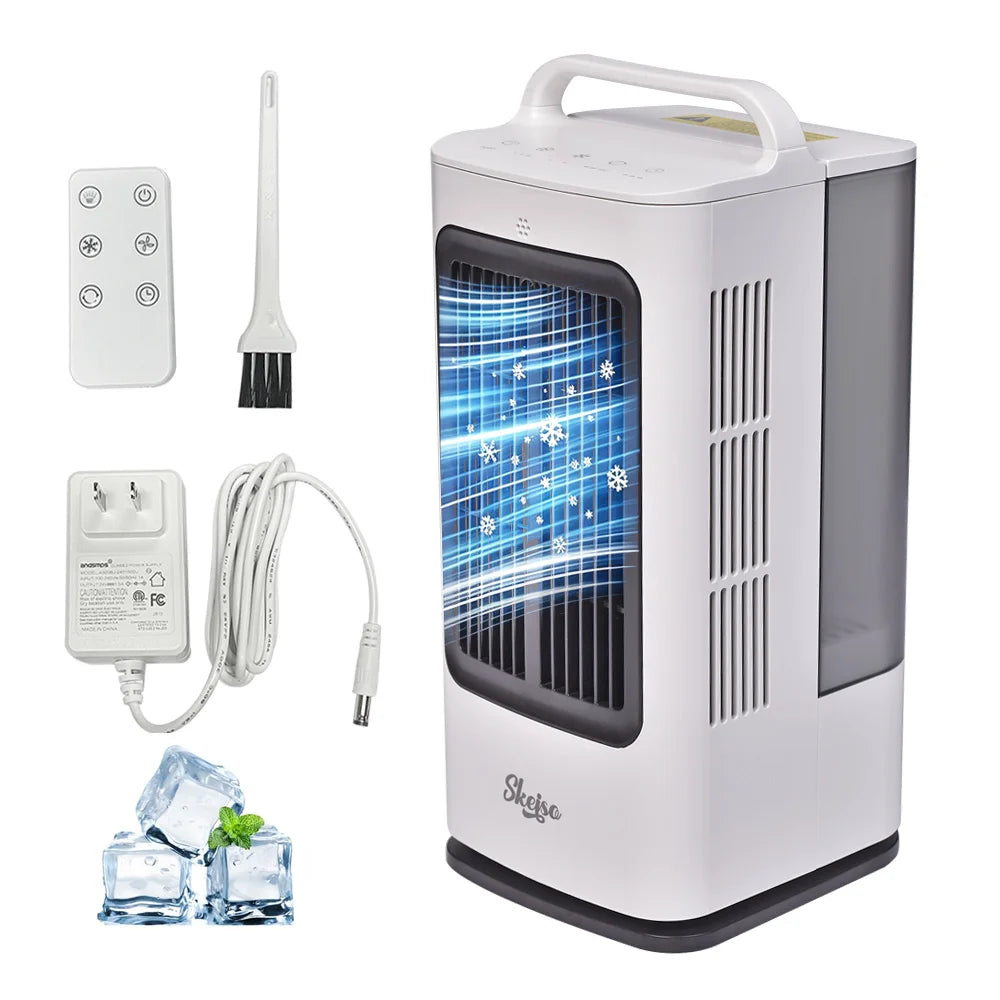 Portable Air Conditioner 3-in-1 – Smart Touch Control, Timer & Remote, Cools Fast for Home or Office