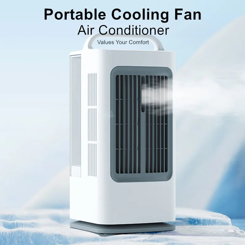 Portable Air Conditioner 3-in-1 – Smart Touch Control, Timer & Remote, Cools Fast for Home or Office