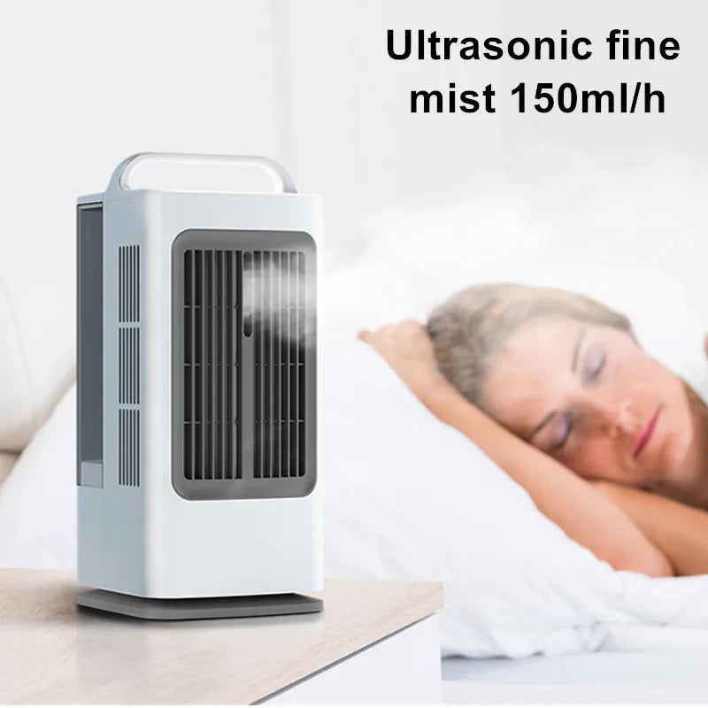 Portable Air Conditioner 3-in-1 – Smart Touch Control, Timer & Remote, Cools Fast for Home or Office